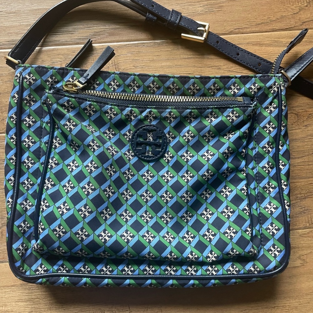 Tory Burch Nylon Swingback Crossbody